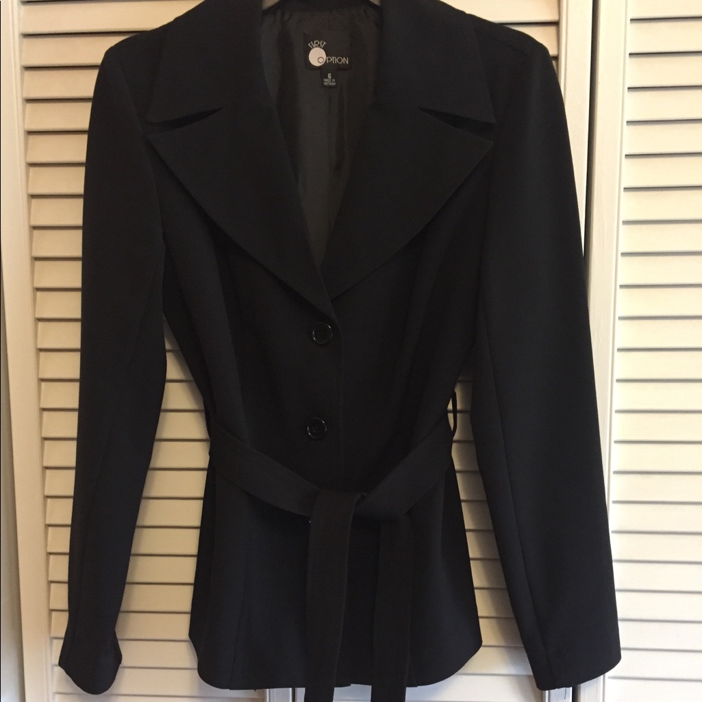 First Option Black Blazer